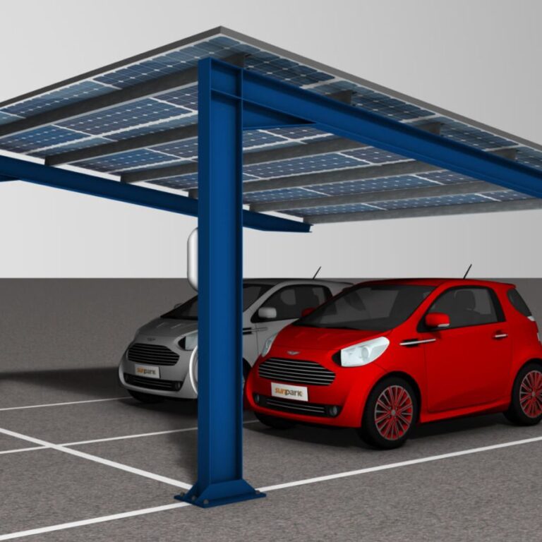 parking con paneles solares werner solar